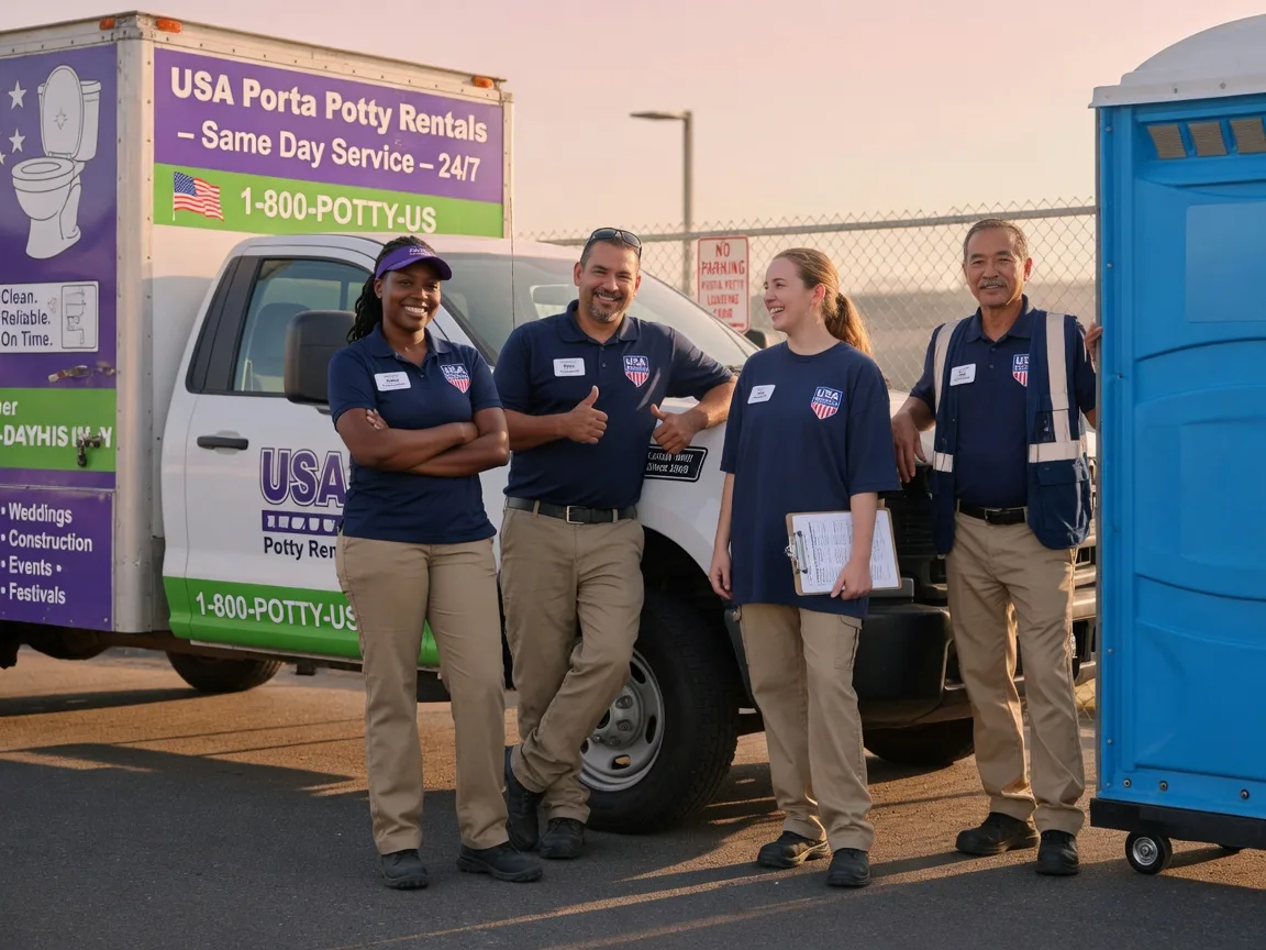 Porta Potty Rental company in Stonewall, TX